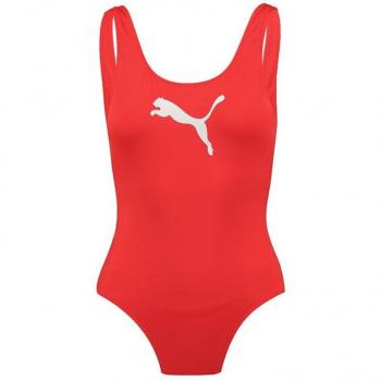 Puma Traje de Baño Mujer Rojo