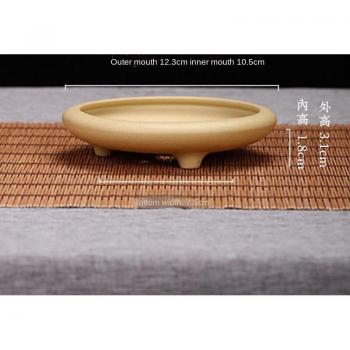 Ceramic Purple Clay Bonsai Pot