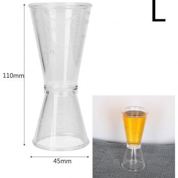 Jigger und Cocktail Shaker Set 15/30ml und 25/50ml