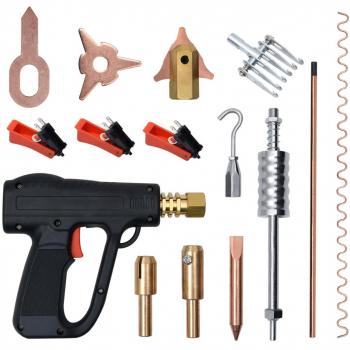 VidaXL KIT DE SOLDADOR PARA REPARAR ABOLLADURAS 86 PIEZAS