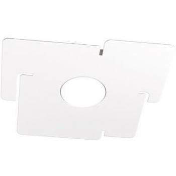 Plafoniera Moderna Echo in Metallo Bianco 1 Luce Gx53 LED