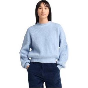 Timberland Women's Blue Knit Crew Sweater Size S