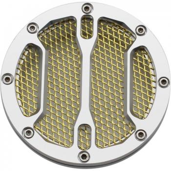 BMW R Nine T Black Gold Air Intake Filter Cover
