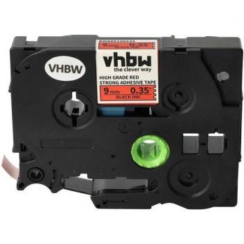 Brother AHe‑S421 / HGE‑S421 / HGES‑421 9 mm Red Label Replacement Tape