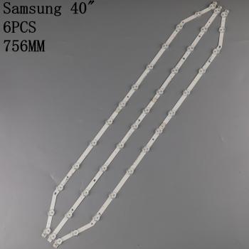 3pcs 76cm LED Backlight for Samsung D3GE