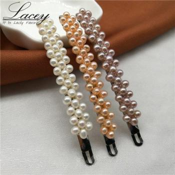 Pinza de Perlas de Agua Dulce para Niña