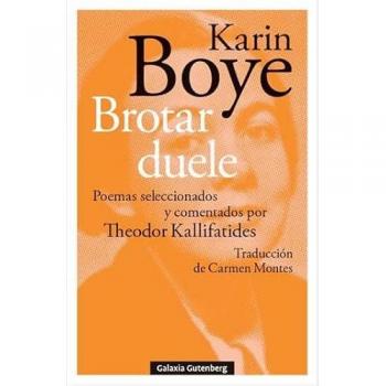 Brotar duele:poemas seleccionados y comentado theodor