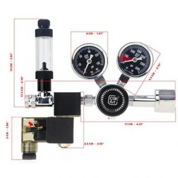 CO2Reg Pro SE Dual Stage met Magnetische Controle