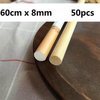 Kit Brochettes Grille 50 pcs – Taille 23,5'' x 60 cm, bois bambou