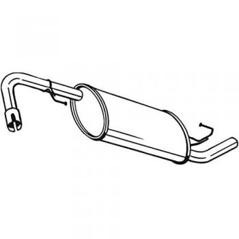 Bosal Silenziatore Centrale 145-231