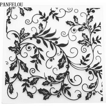 Easter Blue Vines Embossing Folder for DIY Projects