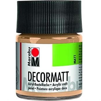 Pintura acrílica Marabu Decormatt 50 ml tono piel