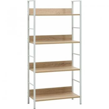 Scaffale 4 livelli Rovere 60x27,6 cm – Living Store