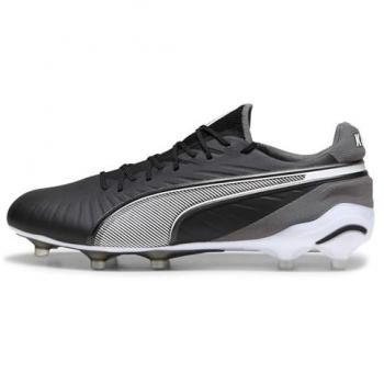 PUMA King Ultimate FG Eclipse Black/White Dark Grey Edition