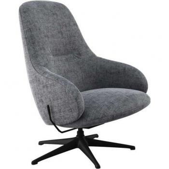 TV‑Lounge Sessel „Falcone“ – Drehbar, Liegefunktion, schwarz