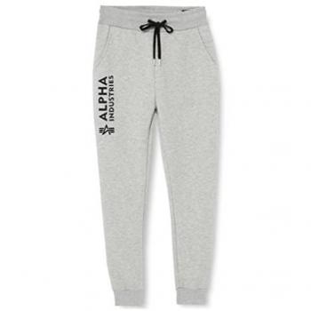 Alpha Industries Basic Grey Heather Joggers with AI – Men S