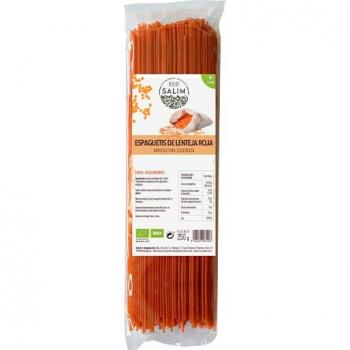 Ecosalim Espaguetis de Lenteja Roja 250 g