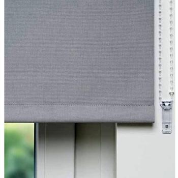 Liedeco® Verdunkelungsrollo, Kettenzug, 112 x 180, hellgrau