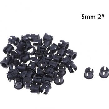 50pcs LED Diode Holder Clips for 3mm & 5mm