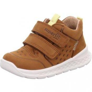 Superfit Halbschuhe Breeze für Kinder, Braun-Gelb (Mittel)