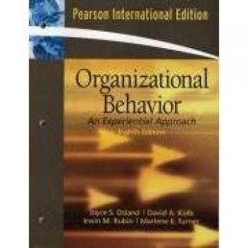 Organizational Behavior: An Experiential Approach: International Edition
