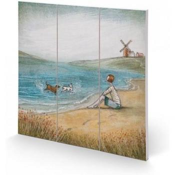 Joe Ramm High Jinks Wood Canvas 20cm