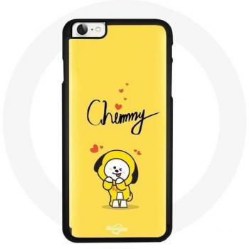 BT21 Chimmy Jimin iPhone SE Case Yellow Background