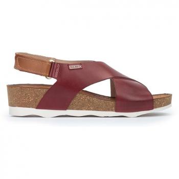 Pikolinos Mahon Women's Calf Leather Peep-Toe Sandals