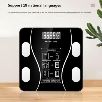 Báscula electrónica para IMC y monitoreo de salud