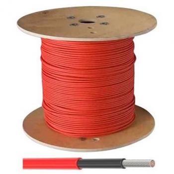 Kabel 6mm2 pro solární systémy, 1500V, červený, 500m GETI GF-C08