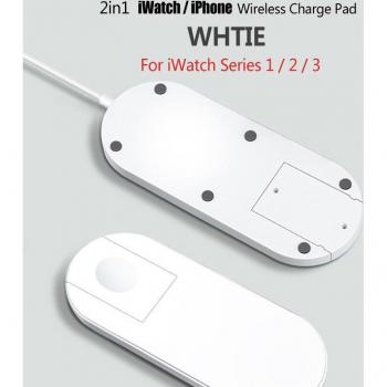 10W Qi Wireless Charging Pad for Apple Watch and iPhone