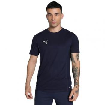 PUMA Silver Navy Team Final T‑Shirt