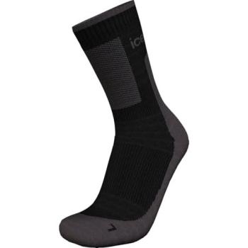 Merino Hike+ Medium Crew Socks – Black/Obsidian, Men’s Size XL