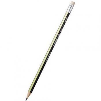 Crayon graphite Staedtler Noris Eco avec gomme, HB