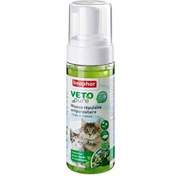 Mousse antiparasitaire Beaphar Vetopure 150 ml