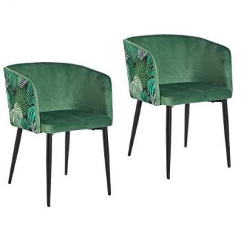 HTI-Living Armlehnenstuhl Destin Leaf Grün