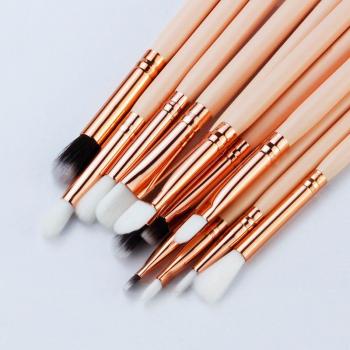 FLD Artisan Wood Handle Makeup Brushes