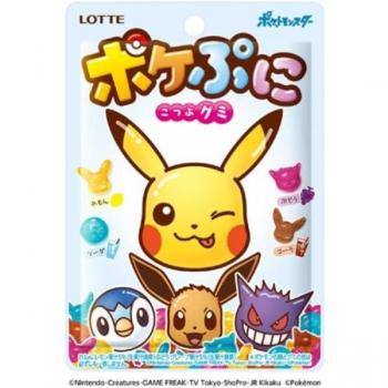 Lotte Pokepuni Assorted Pokémon Gummies – 80 g