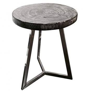 Sérénité Teck – Accessoire de salon noir REGLYS