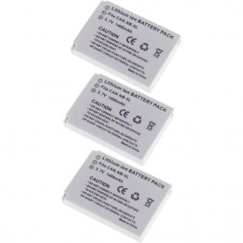 Kit de 2 Batteries NB-5L pour Canon PowerShot S100 SX200 SX210 SX230 HS