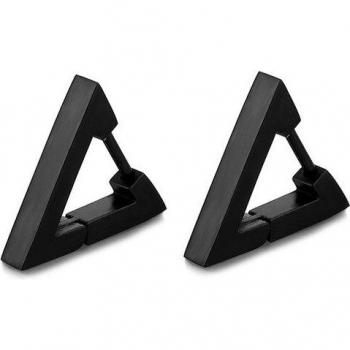 Pendientes Remache Cruz de Acero 8 Pares