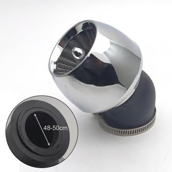 Elbow Bevel Performance Air Filter 48mm