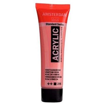 Talens Acrylfarbe 120ml Transparent Rosa