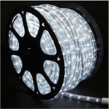 Fil LED 50 mètres blanc froid extérieur avec 8 options d'éclairage
