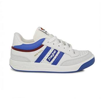 Zapatilla Deportiva Hombre J'Hayber New Pista Poxcalf Blanco Azulina Resistentes