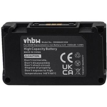 Vhbw 1x 1500mAh Battery for Sony SD2B