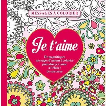Messages d'amour à colorier