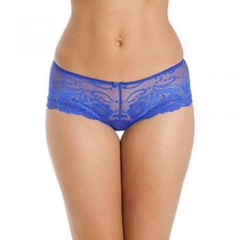 Camille Two-Piece Blue Lace Boxers – Pair