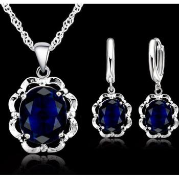 Parure Bijoux Femme Fille en Argent 925