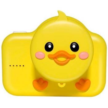 TECHKIDZ KidsCam Pro – Fotocamera Digitale, Giallo Crazy Animals
